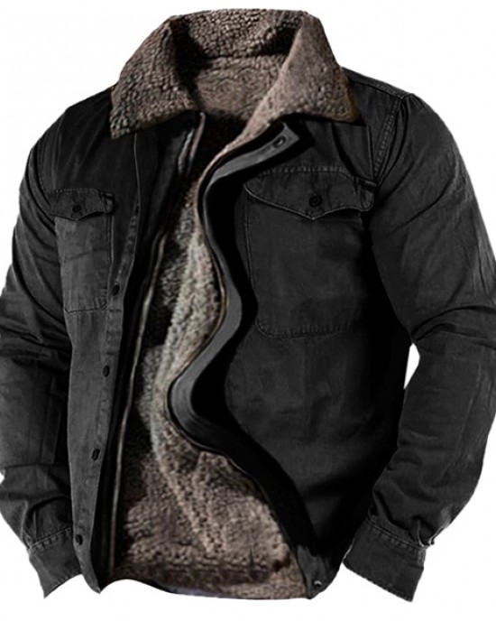 Men's fashionable and handsome warm cotton jacket  HF0106-04-03