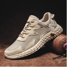 Men Light Weight Mesh Breathable Running Walking Casual Sneakers